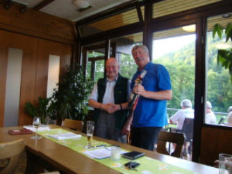 von links Kurt Siegel u. Manfred Schwanzer